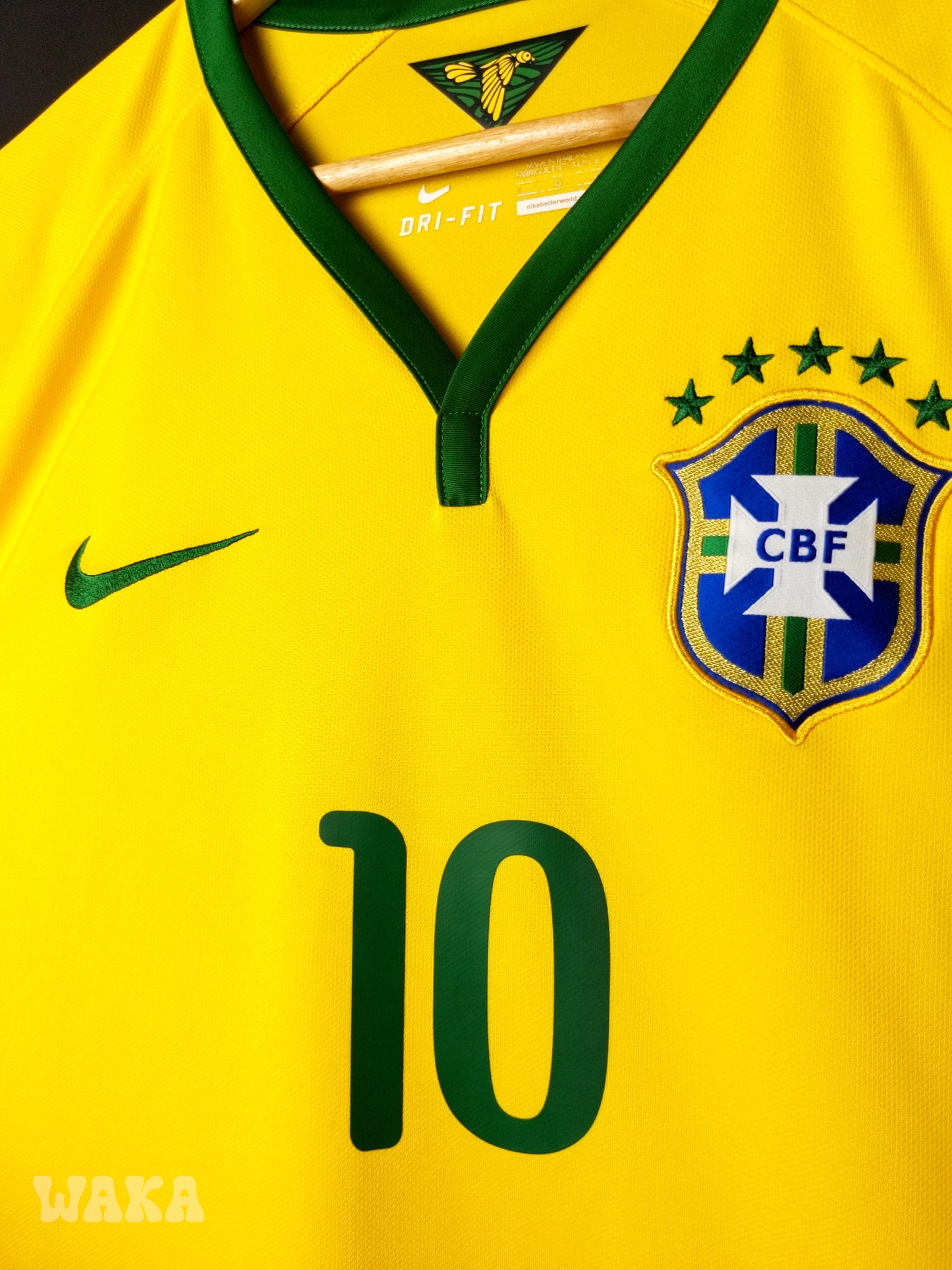 Brésil 2014 - Neymar - Home shirt - L