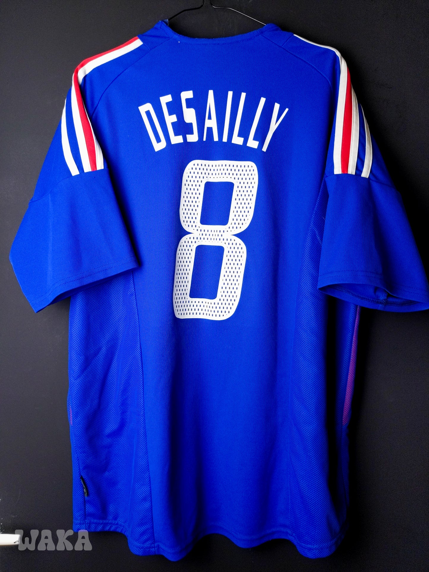 France 2002 - Desailly - Home Shirt - L