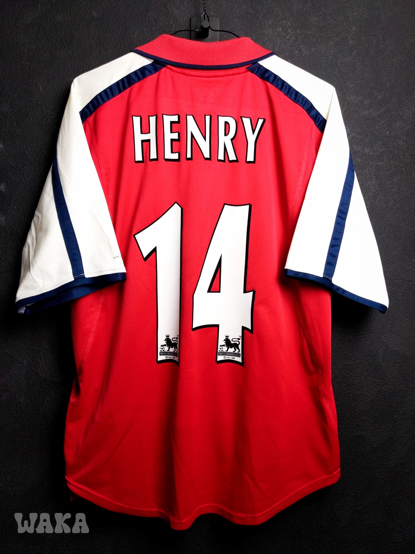 Arsenal 2000/2002 - Henry - Home shirt - S