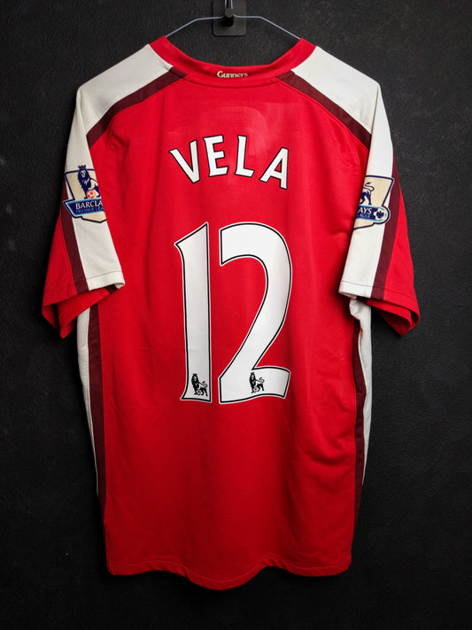 Arsenal 2008/2009/2010 - Vela - Home Shirt - M