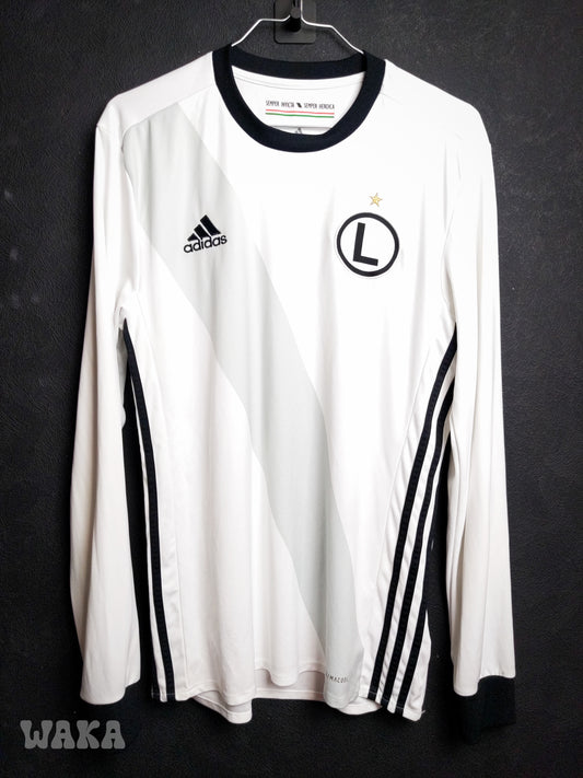 Legia Varsovie 2017/2018 - Home Shirt - S *Long sleeves*