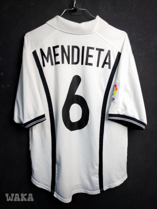Valencia 2000/2001 - Mendieta - Home shirt - M