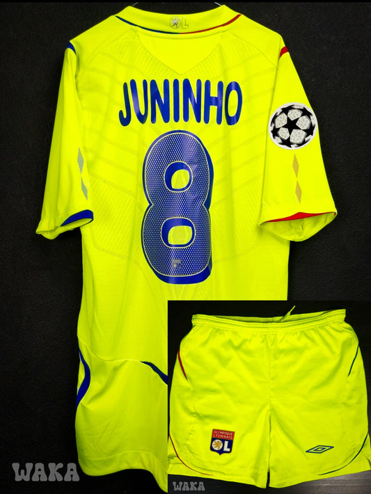 OL Olympique Lyonnais 2008/2009 - Juninho - Third shirt + Short - S