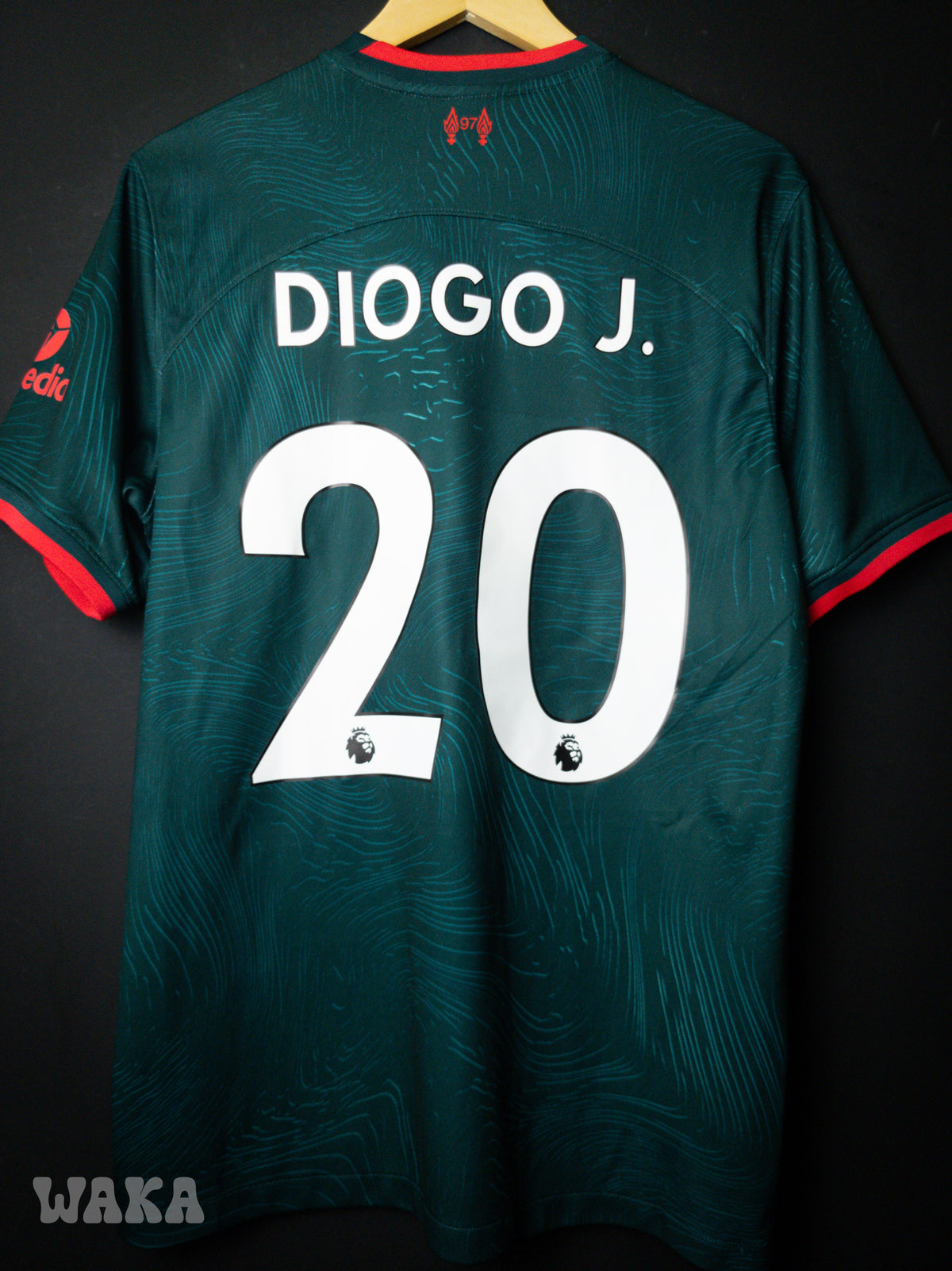 Liverpool 2022/2023 - Diogo Jota - Third shirt - M