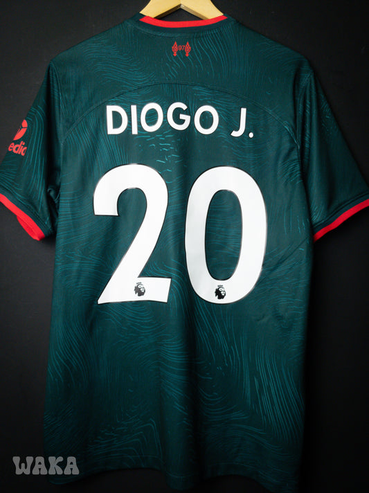 Liverpool 2022/2023 - Diogo Jota - Third shirt - M