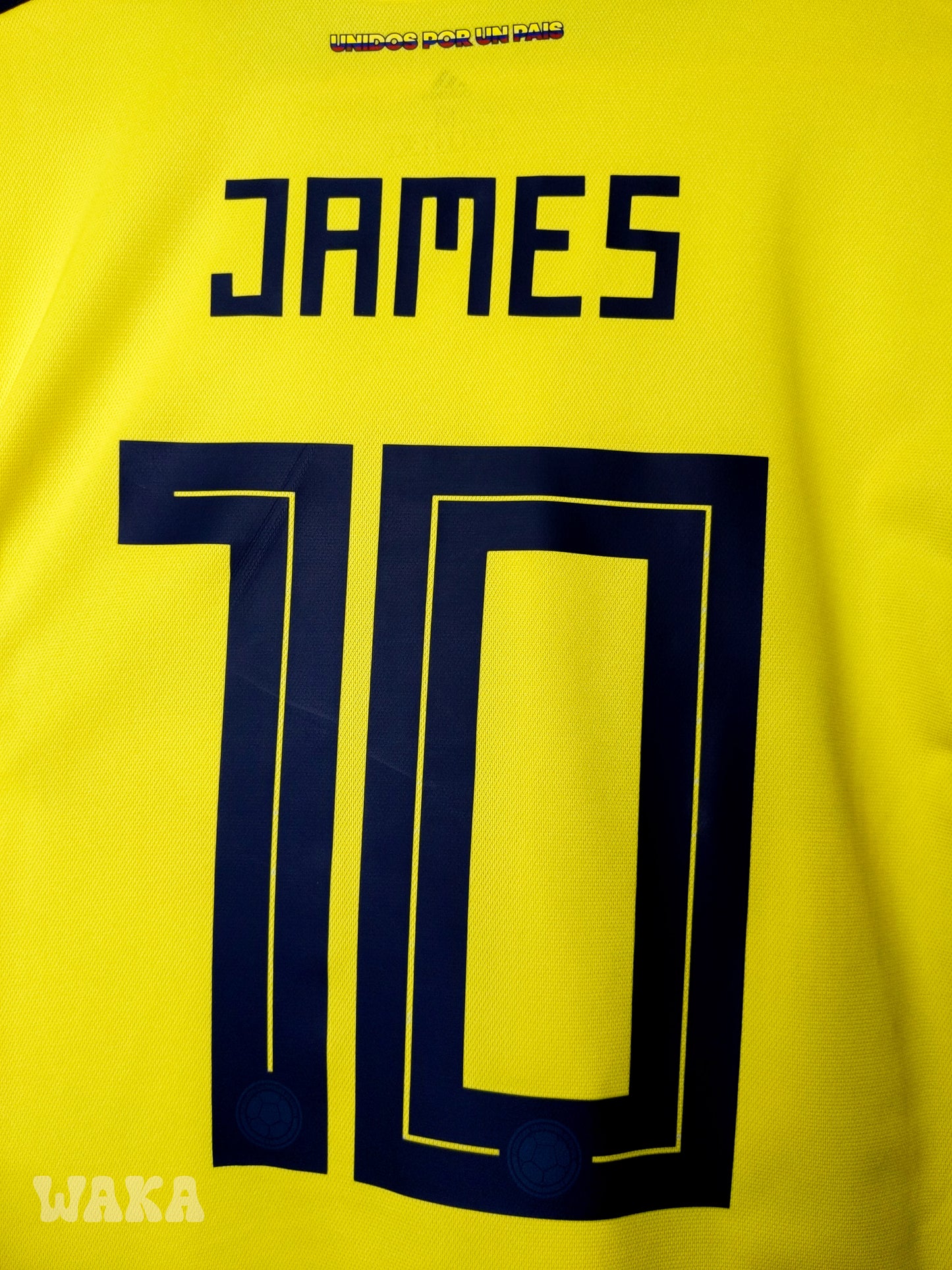 Colombie 2018 - James Rodriguez - Home shirt - M *Long Sleeves*