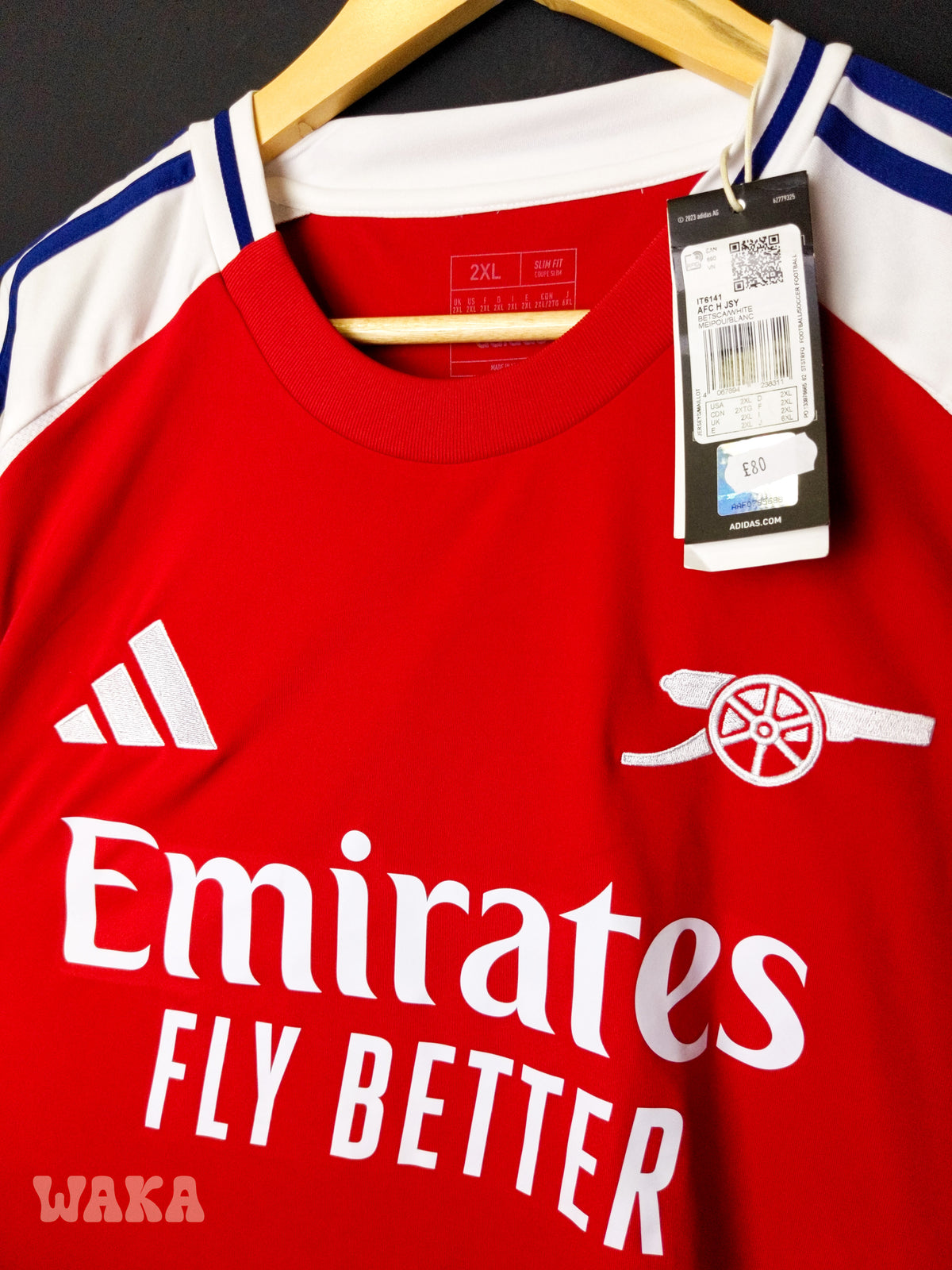 Arsenal 2024/2025 - Saka - Home shirt - XXL *BNWT*