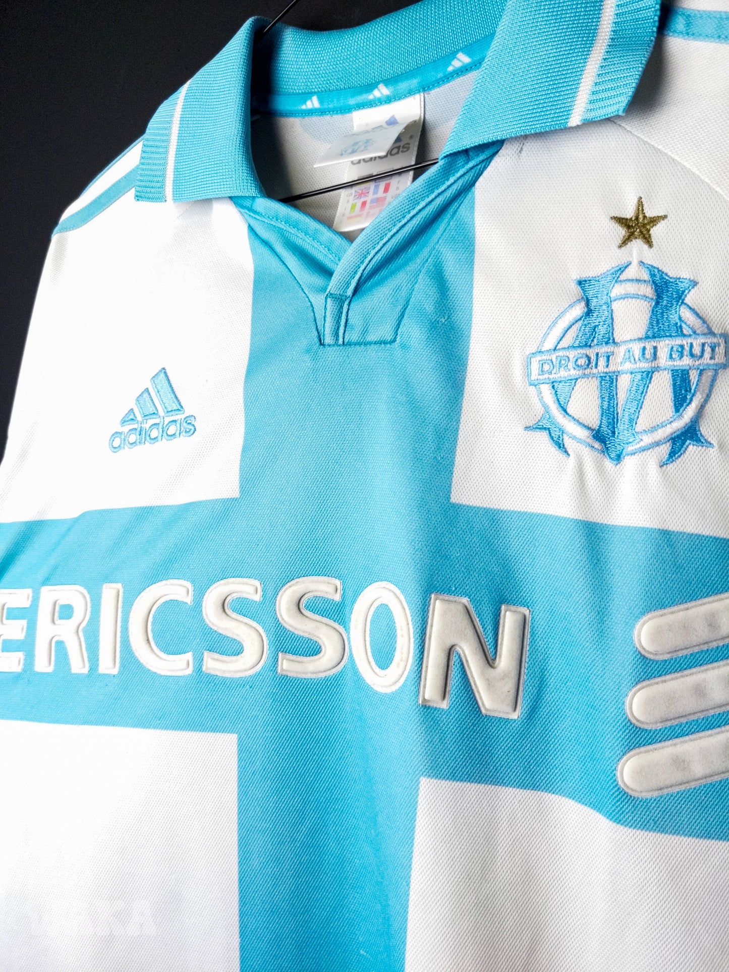OM Olympique de Marseille 2000/2001 - Home shirt - S
