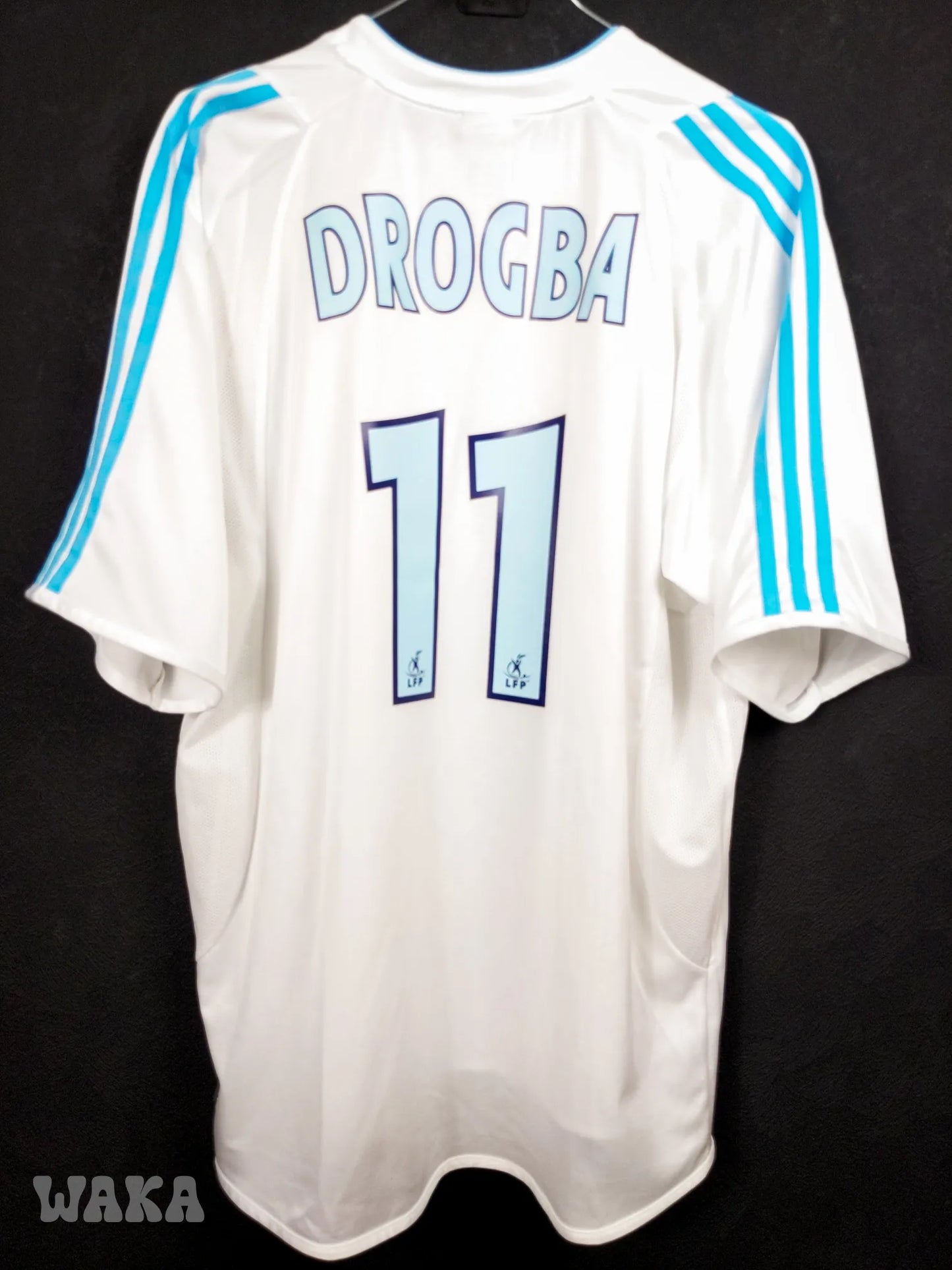 OM Olympique de Marseille 2003/2004 - Drogba - Home shirt - L