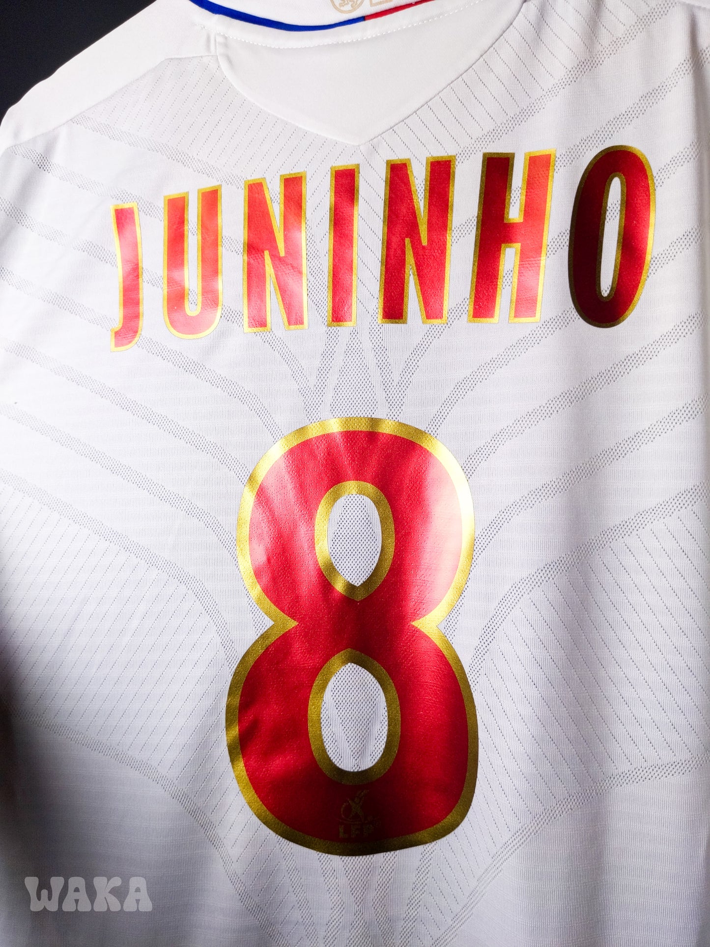 OL Olympique Lyonnais 2008/2009 - Juninho - Home shirt - XL
