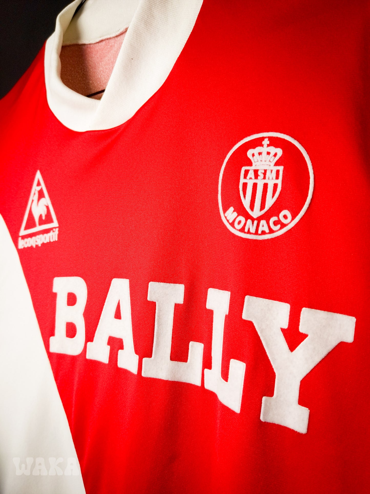 AS Monaco 1982/1985 - Home shirt - M [Long sleeves]