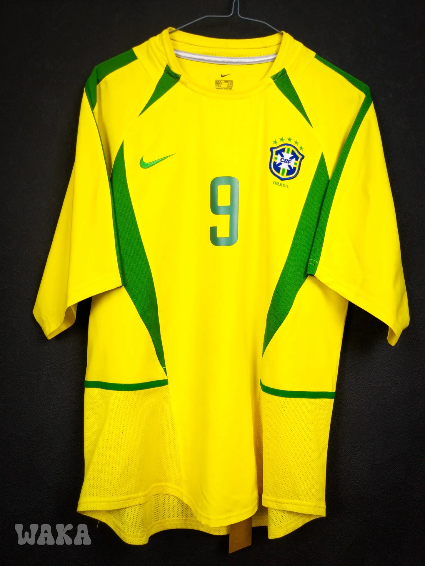 Brésil 2002 - Ronaldo - Home shirt - M