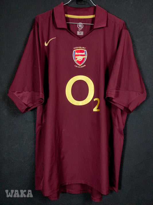 Arsenal 2005/2006 - Home shirt - XL