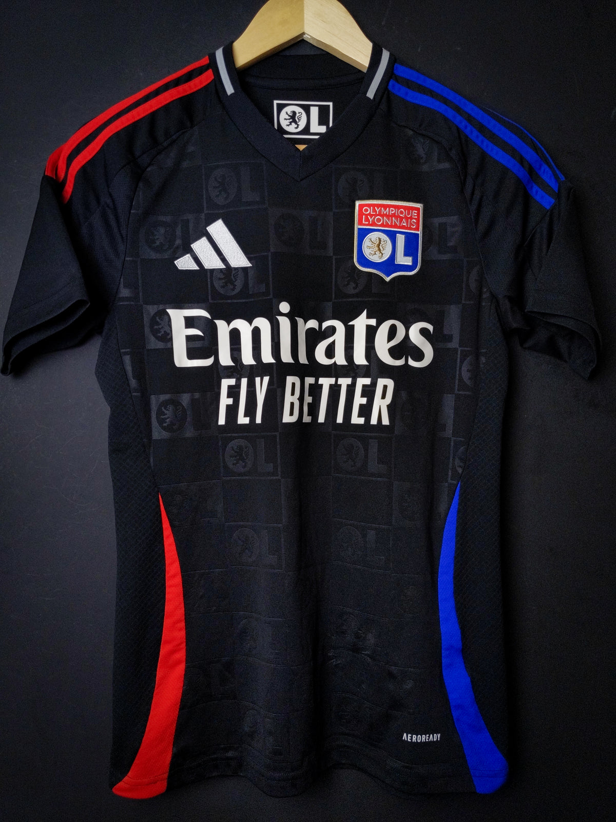 OL Olympique Lyonnais 2024/2025 - Lacazette - Away shirt - XS