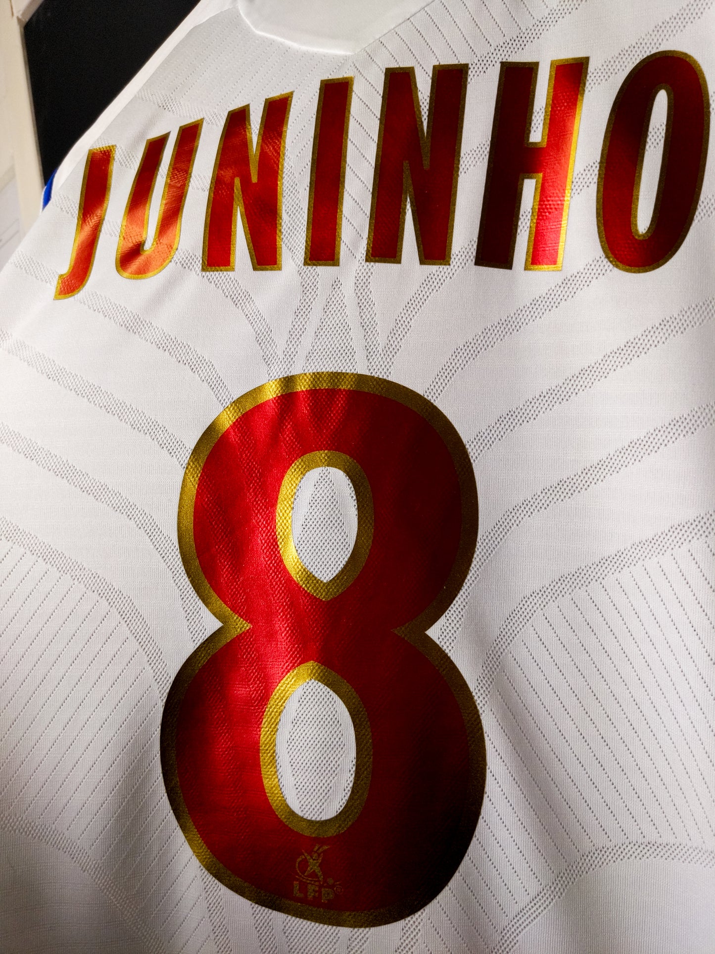 OL Olympique Lyonnais 2008/2009 - Juninho - Home shirt - XL