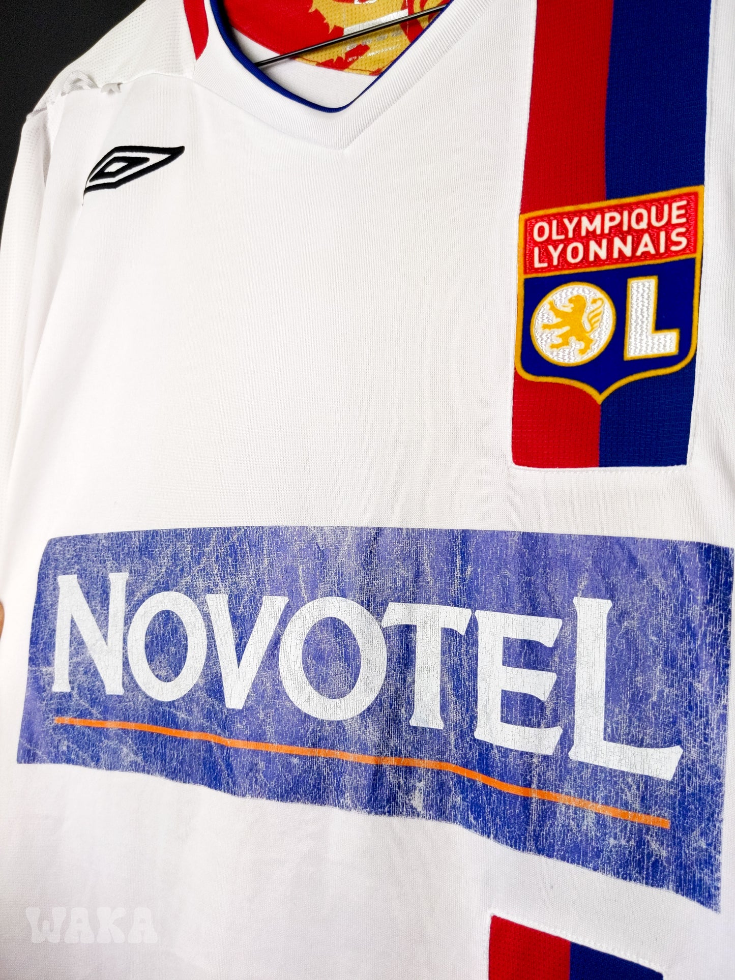 OL Olympique Lyonnais 2006/2007/2008 - Benzema - Home shirt - XL