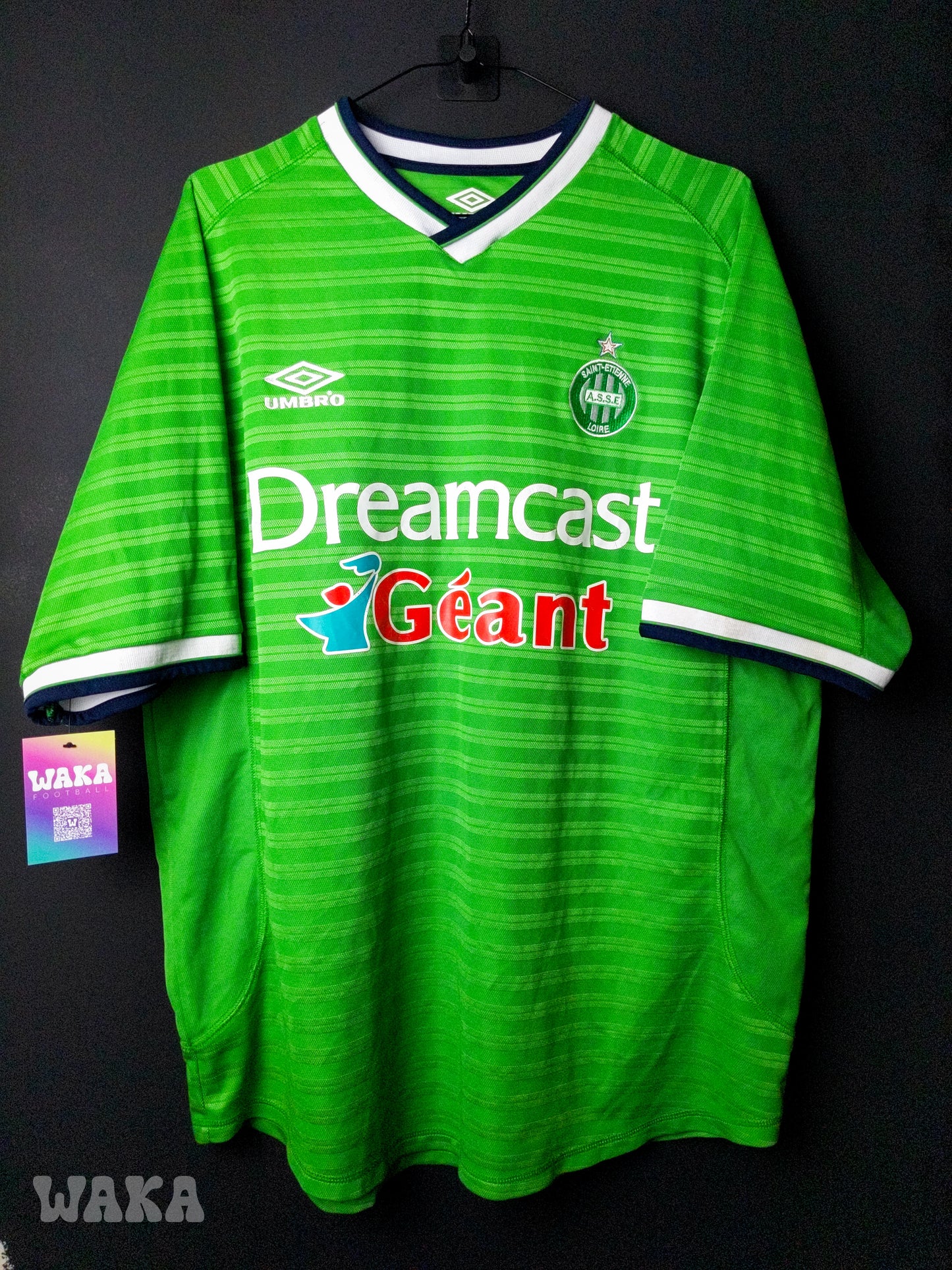 ASSE Saint-Etienne 2000/2001 - Home shirt - XL