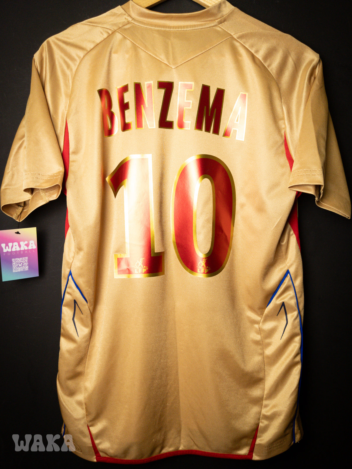 OL Olympique Lyonnais 2007/2008 - Benzema - Away shirt - S