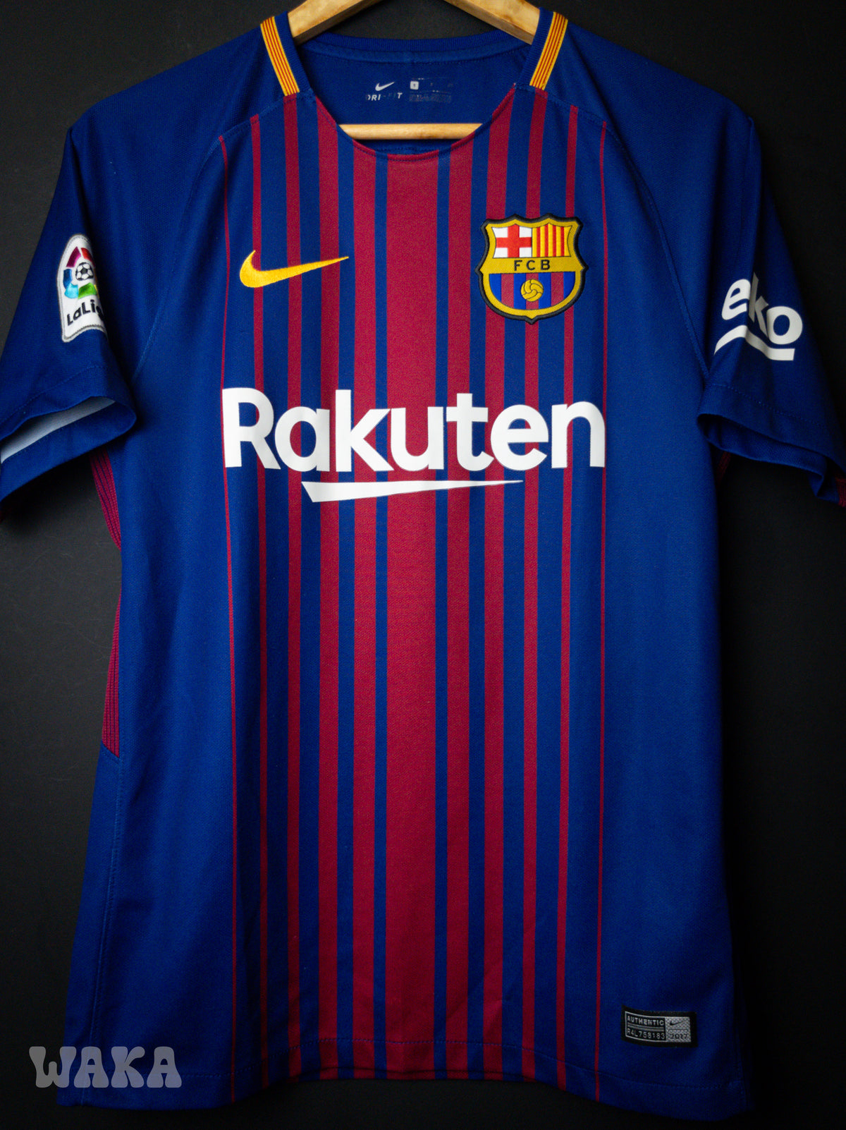 FC Barcelone 2017/2018 - Messi - Home shirt - S