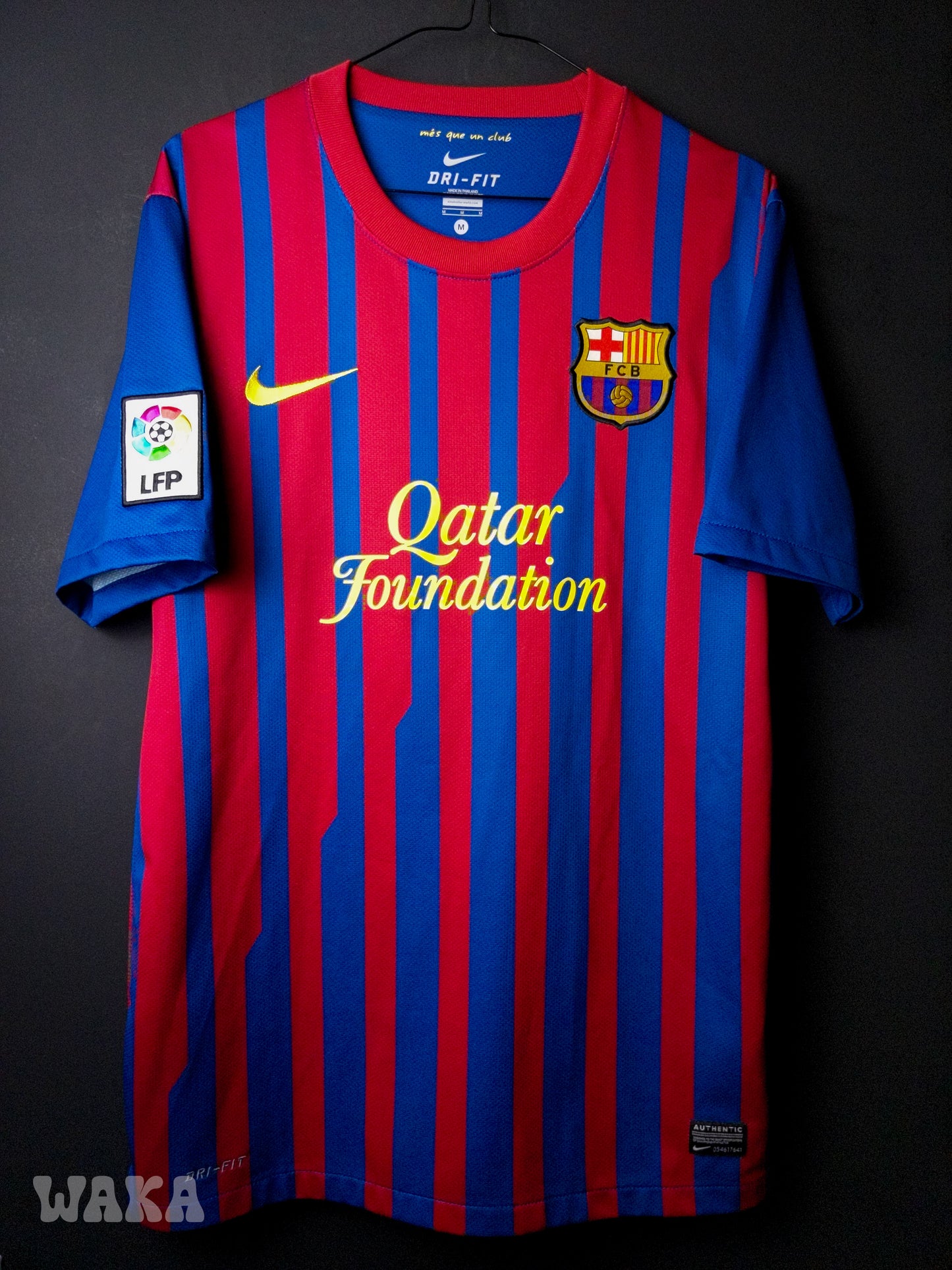 FC Barcelone 2011/2012 - Messi - Home shirt - M *True nameset*