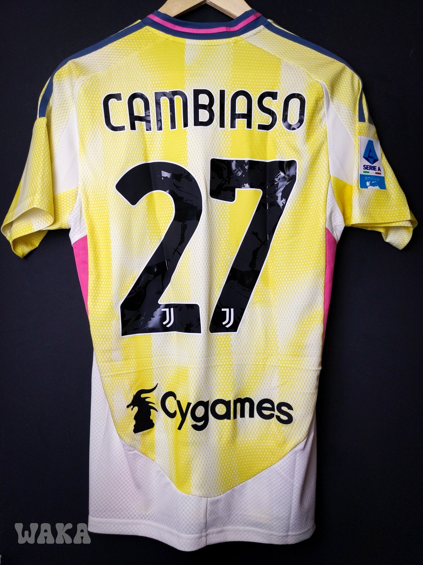 Juventus Turin 2024/2025 - Cambiasso - Away Shirt - S