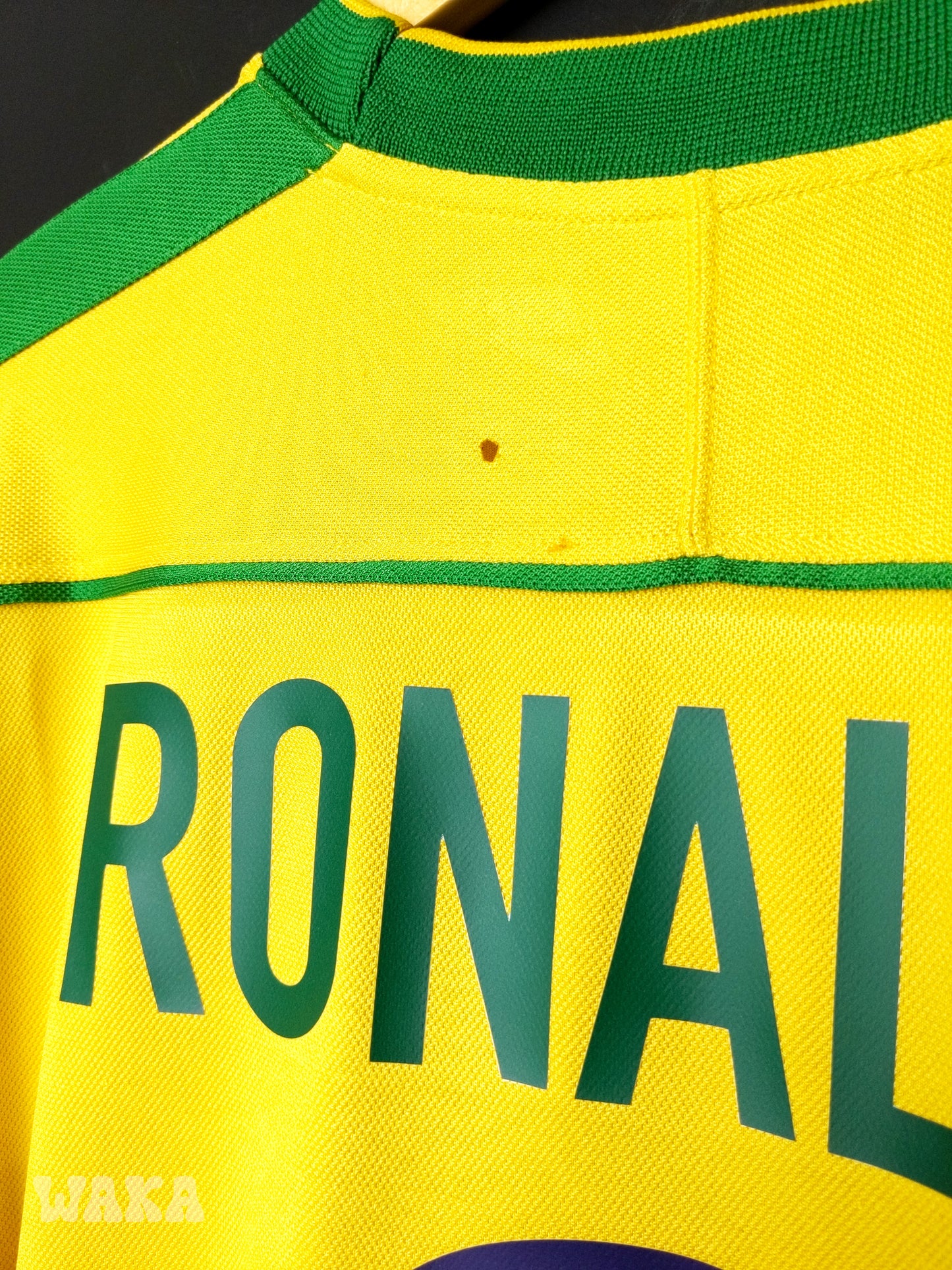 Brésil 1998 - Ronaldo - Home shirt - S