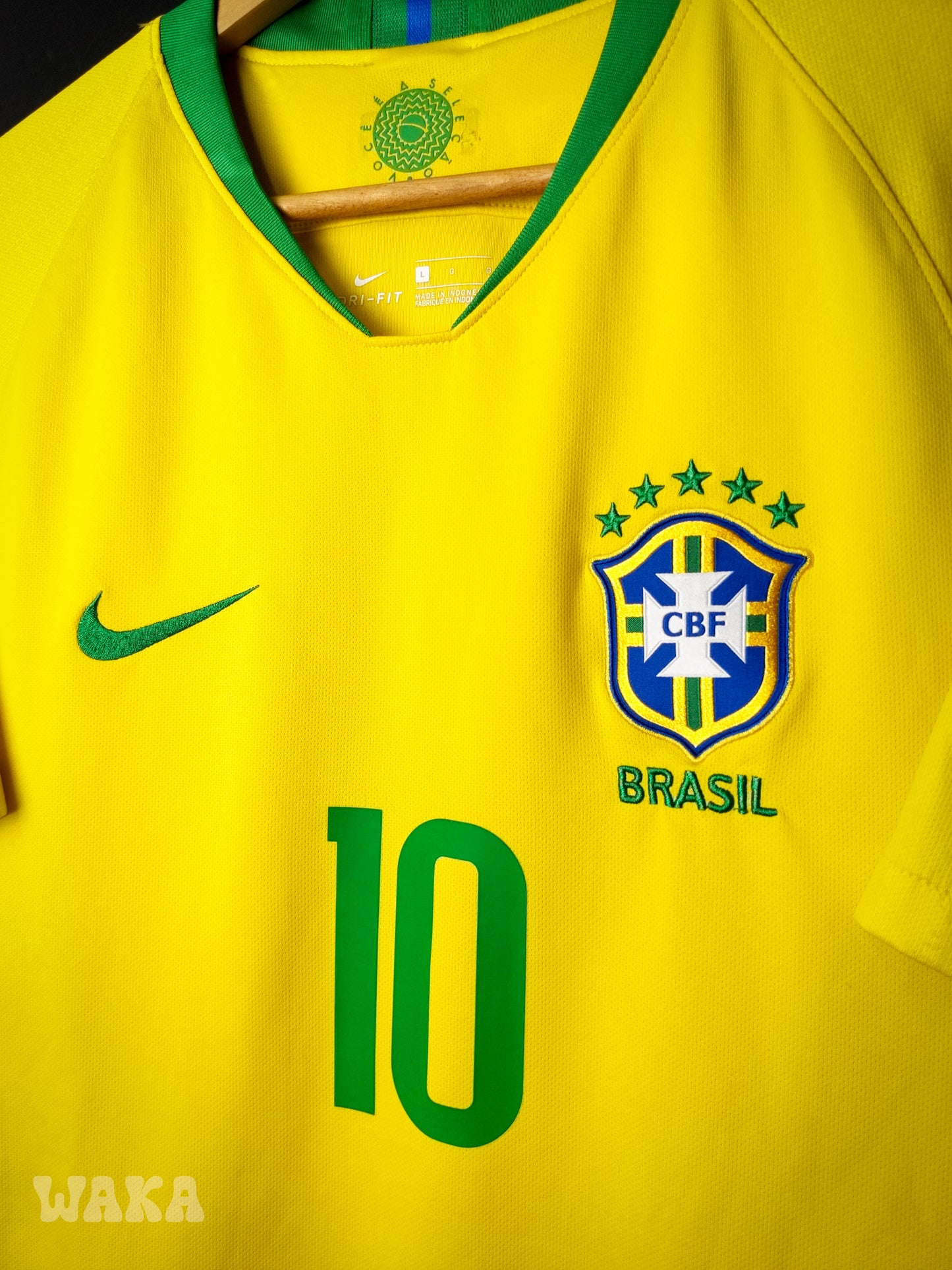 Brésil 2018 - Neymar - Home shirt - L