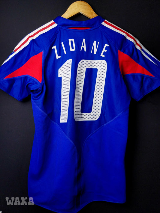 France 2004 - Zidane - Home Shirt - XL Junior