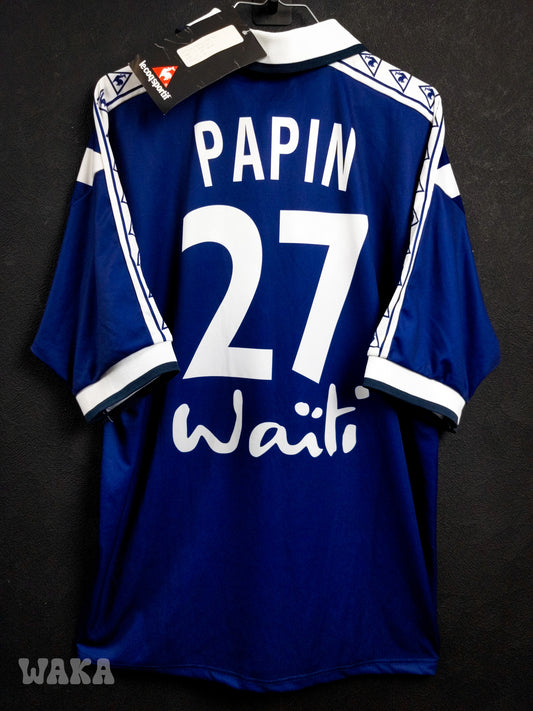 Girondins de Bordeaux 1996/1997 - Papin - Home shirt - XL *BNWT*
