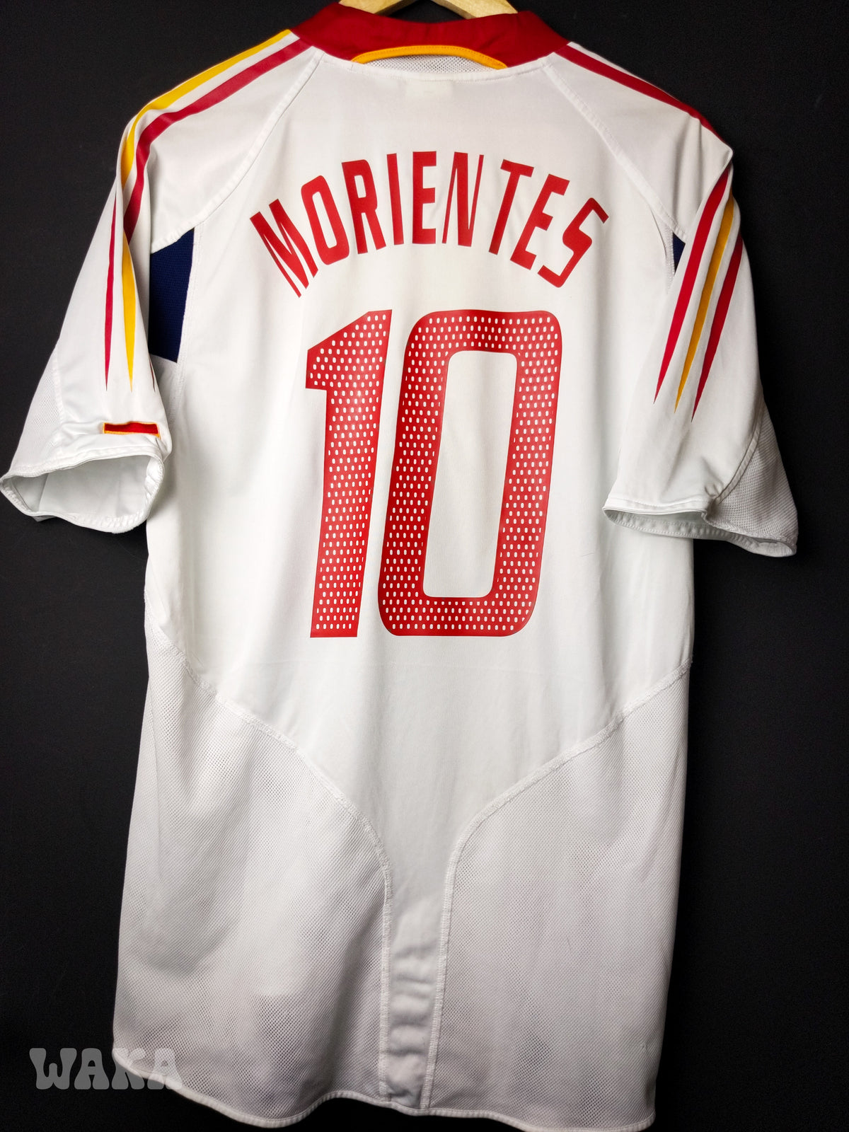 Espagne 2004 - Morientes - Away shirt - L
