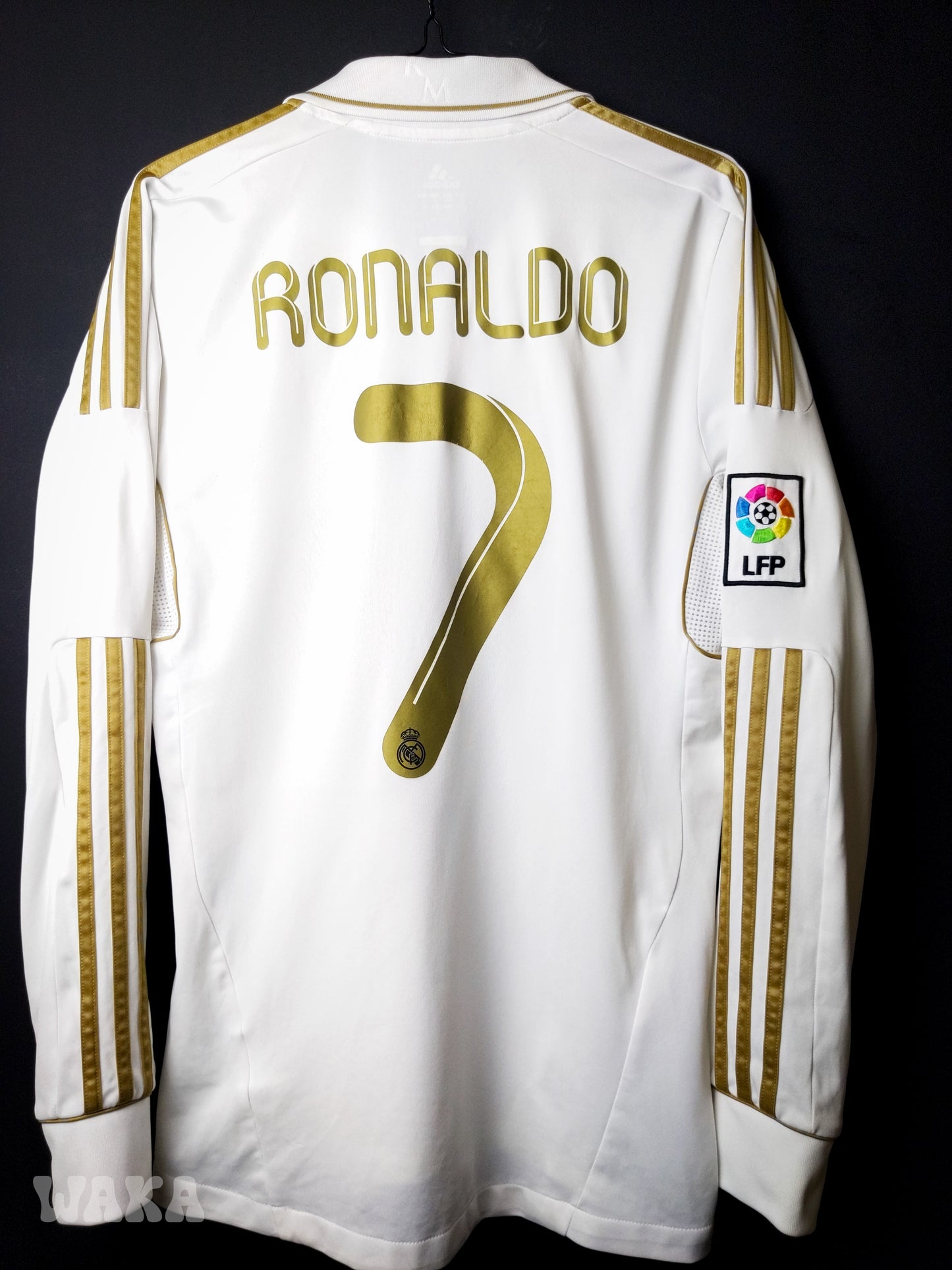 Real Madrid 2011/2012 - Cristiano Ronaldo - Home Shirt - S [Longsleeves] *True nameset*