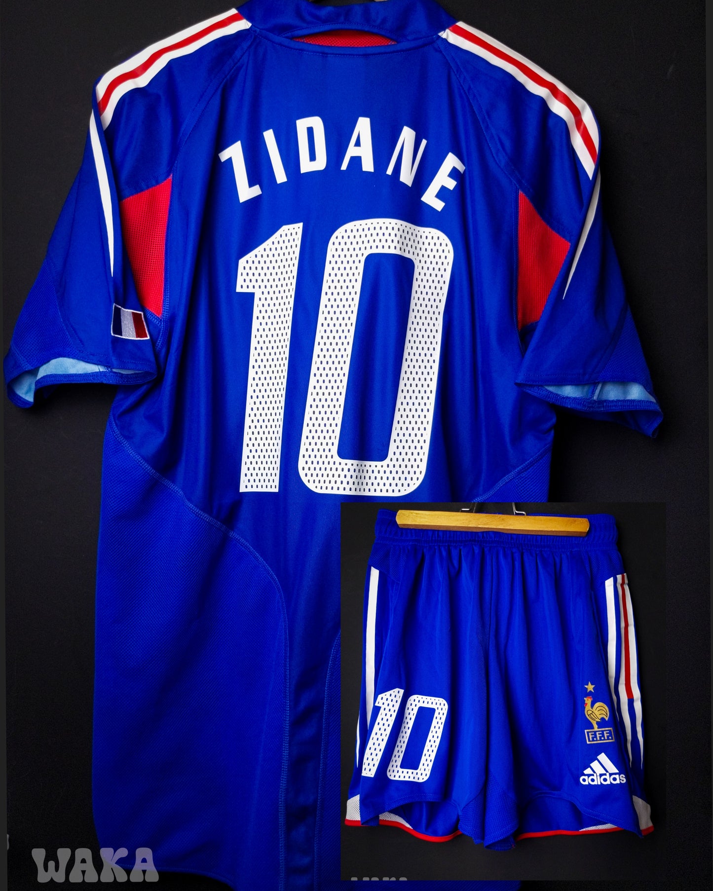 France 2004 - Zidane - Home Shirt + short - M