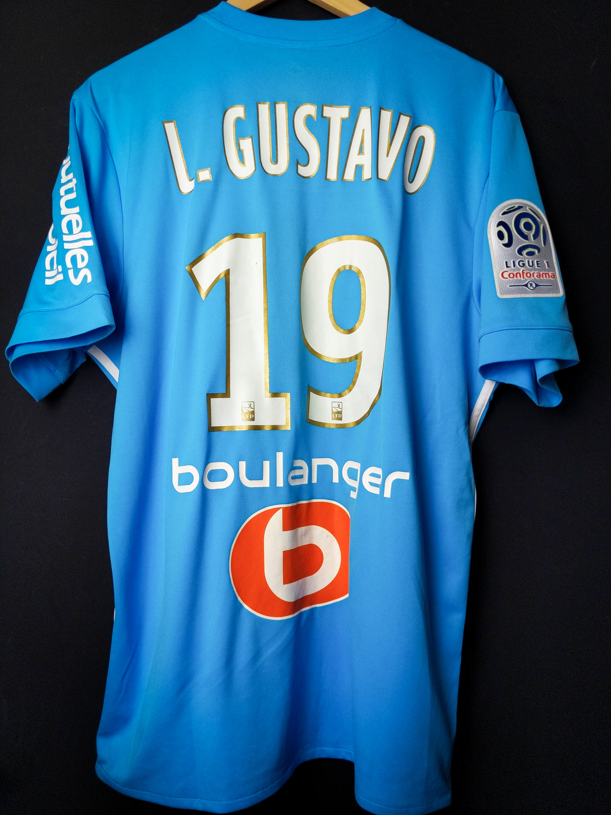 OM Olympique de Marseille 2017/2018 - Luis Gustavo - Away Shirt - L