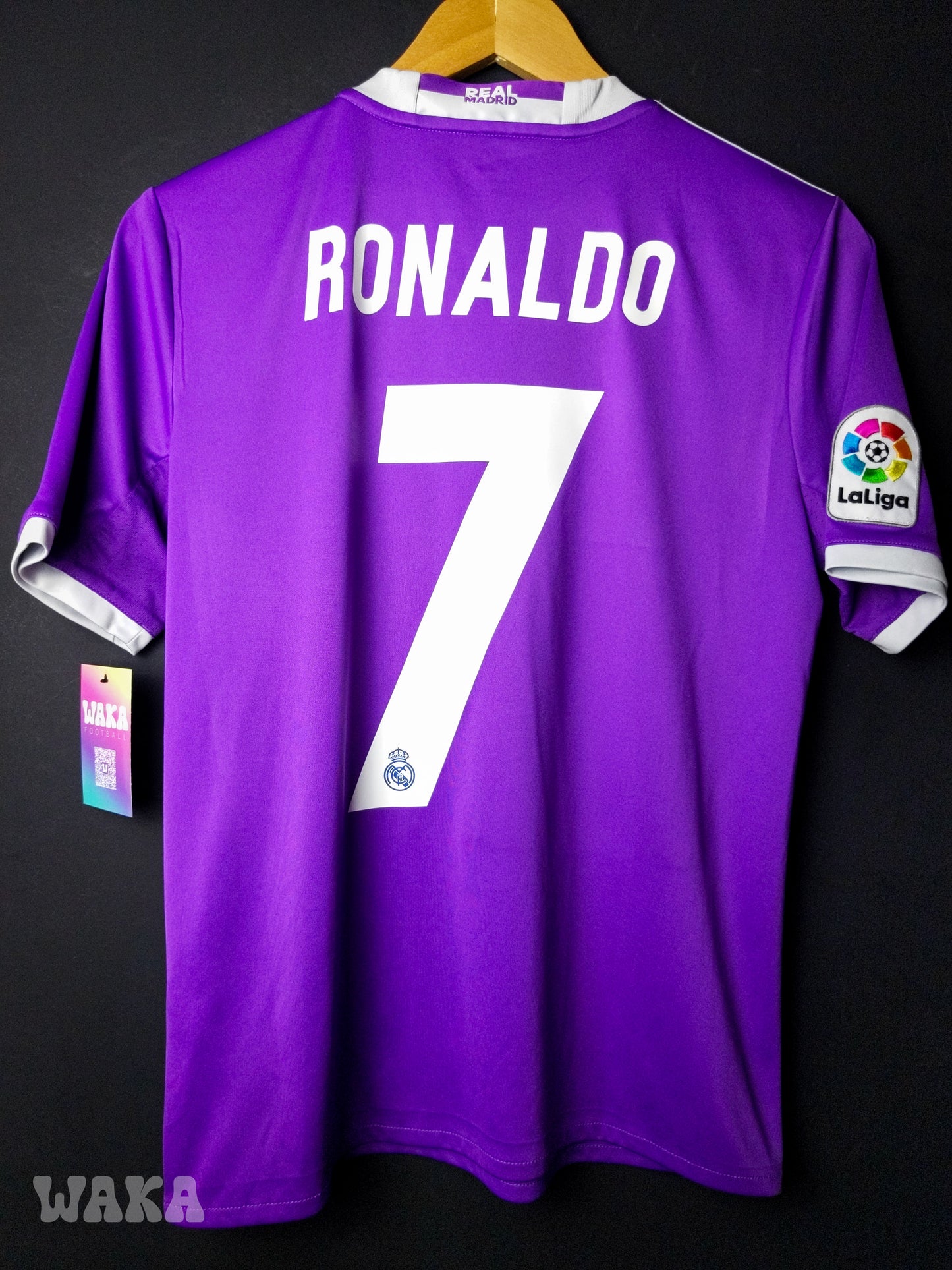 Real Madrid 2016/2017 - Cristiano Ronaldo - Away shirt - L Junior