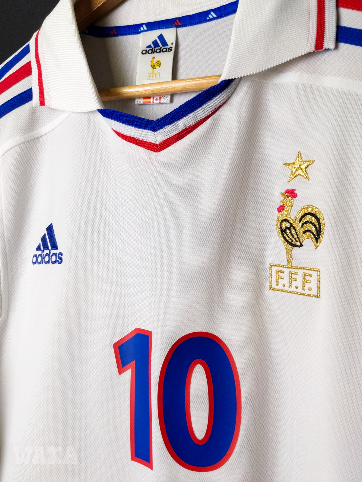 France 2000 - Zidane - Away Shirt - XXL
