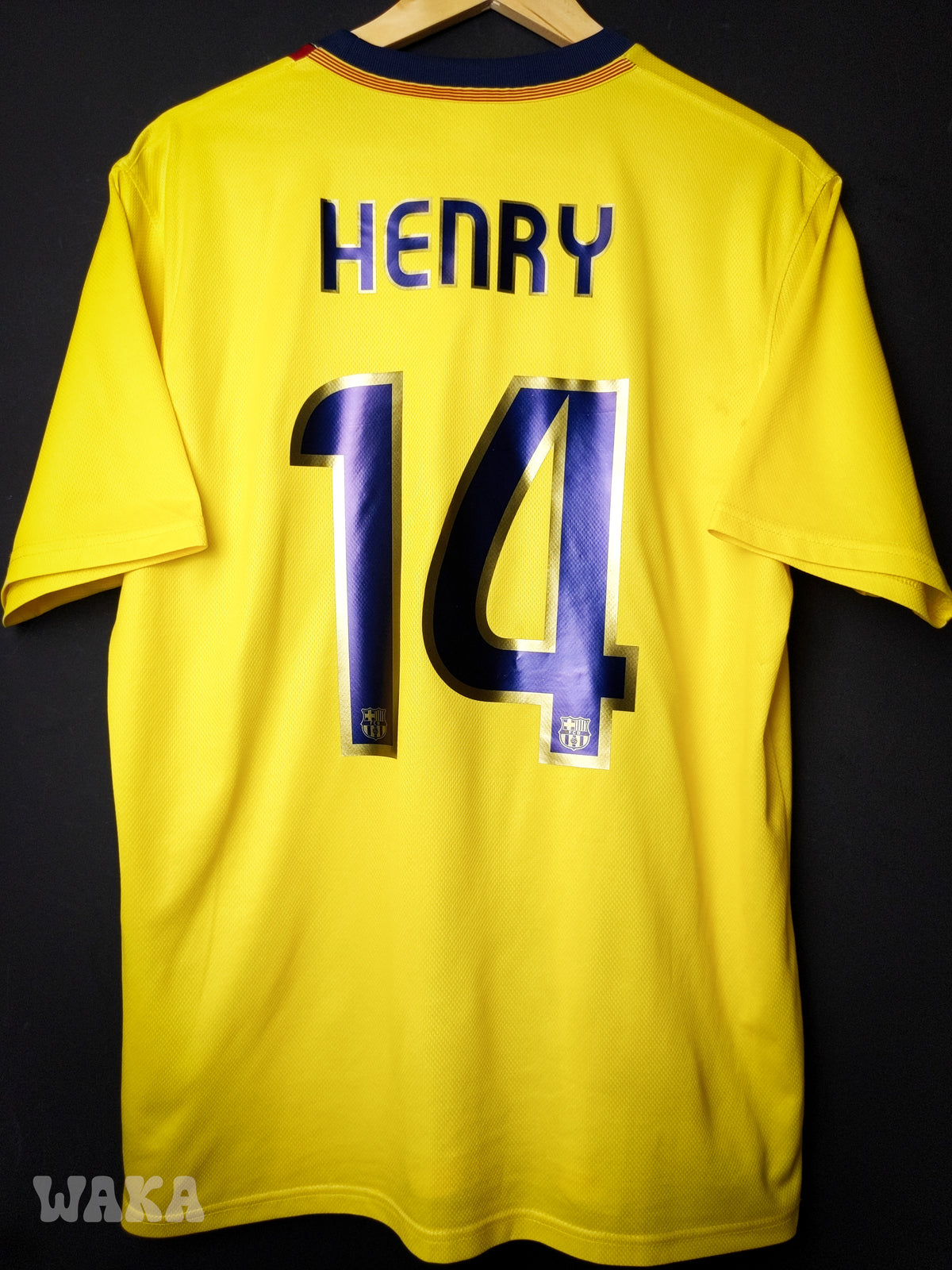 FC Barcelone 2008/2009 - Henry - Away shirt - L