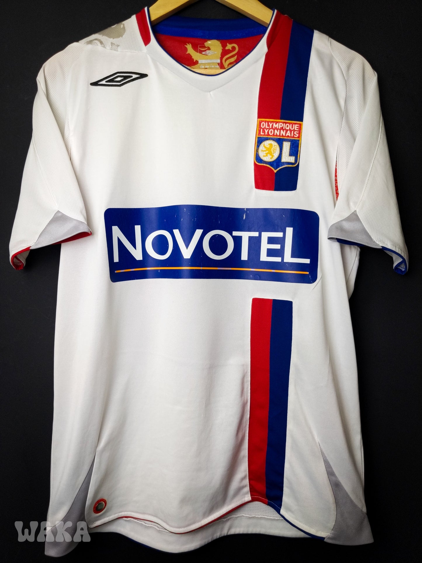 OL Olympique Lyonnais 2008/2009 - Benzema - Home shirt - M