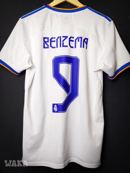 Real Madrid 2021/2022 - Benzema - Home shirt - M