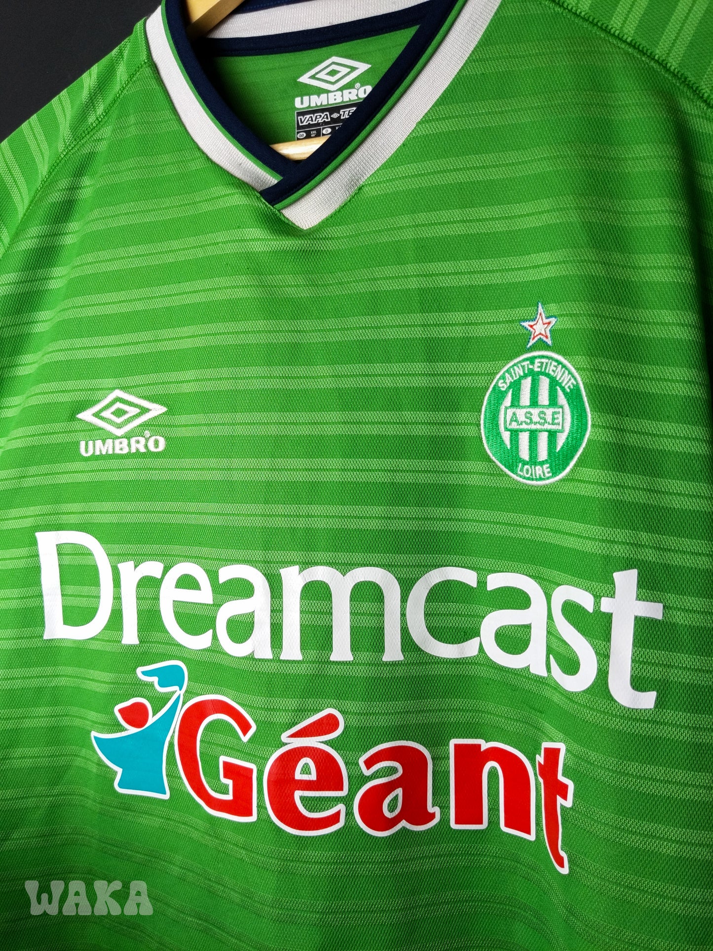 ASSE Saint-Etienne 2000/2001 - Home shirt - XXL [Long Sleeves]