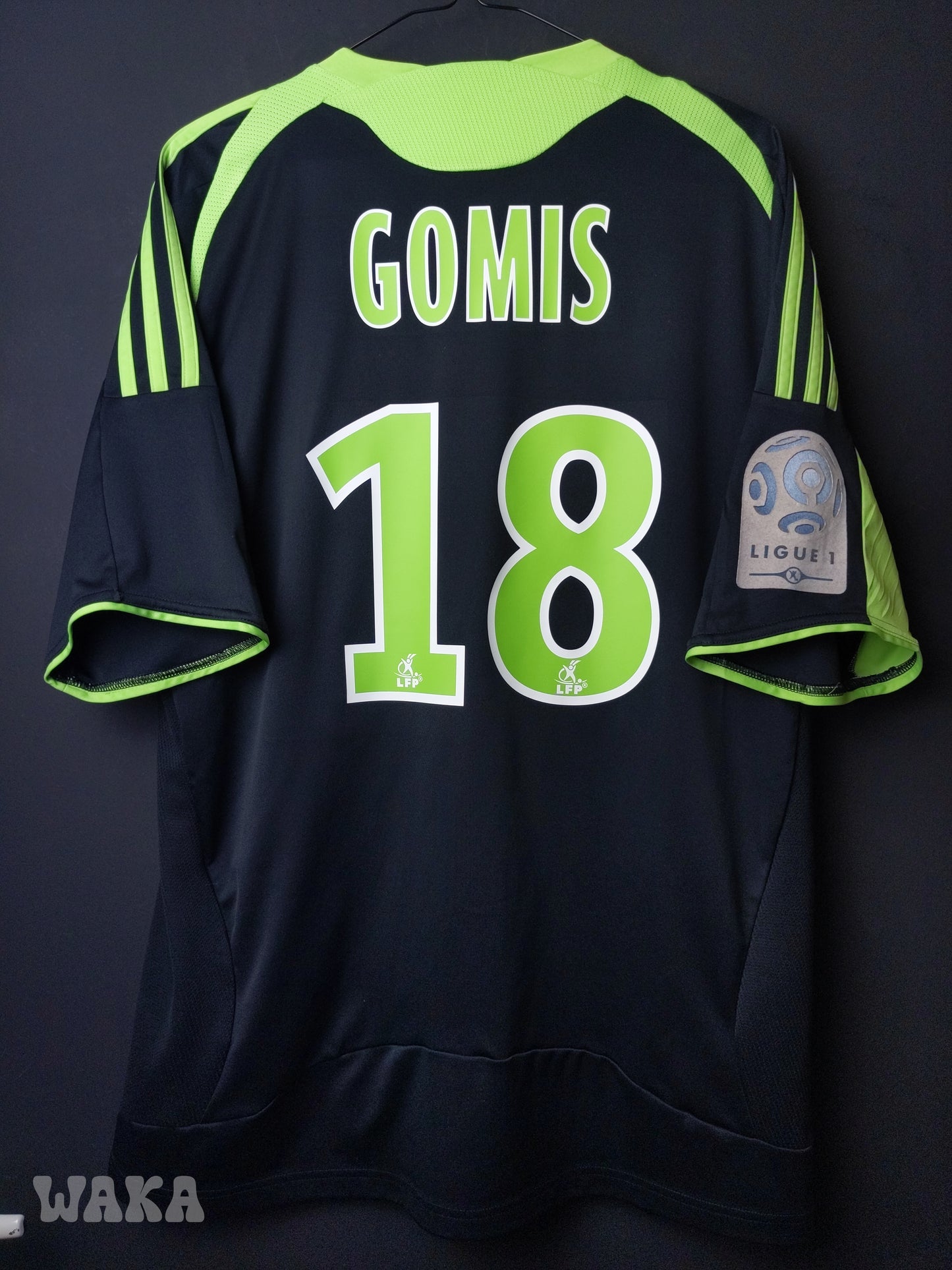 ASSE Saint-Etienne 2008/2009 - Gomis - Away shirt - L