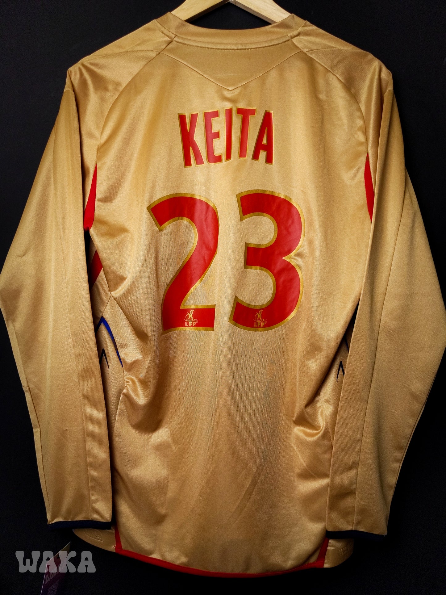 OL Olympique Lyonnais 2007/2008 - Keita - Away shirt - M *Longsleeves*