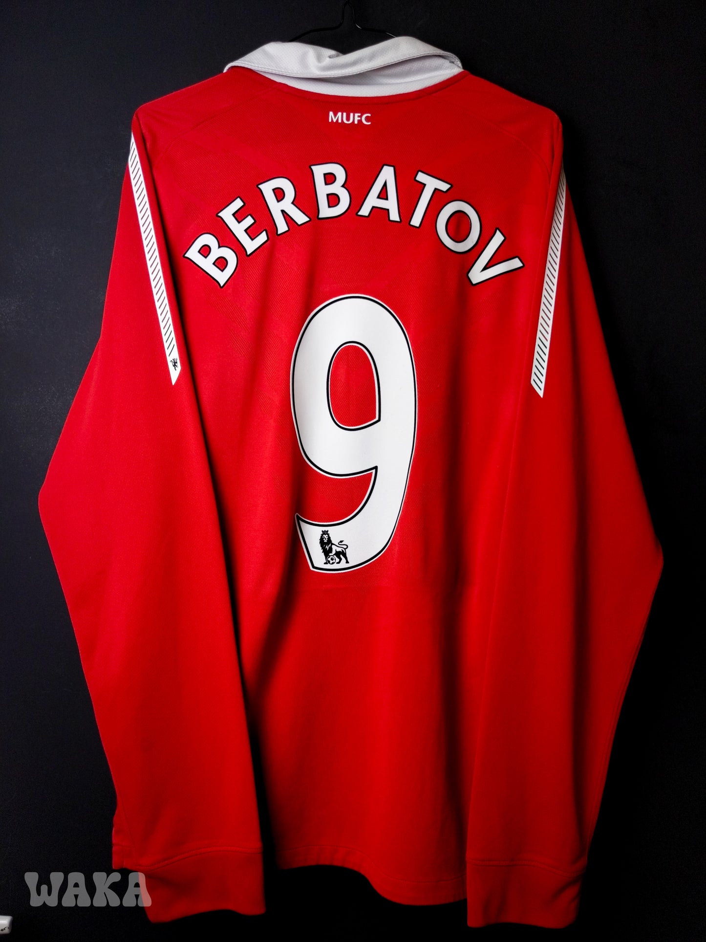 Manchester United 2010/2011 - Berbatov - Home Shirt - M [Longsleeves]