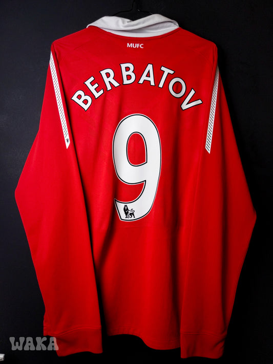 Manchester United 2010/2011 - Berbatov - Home Shirt - M [Longsleeves]