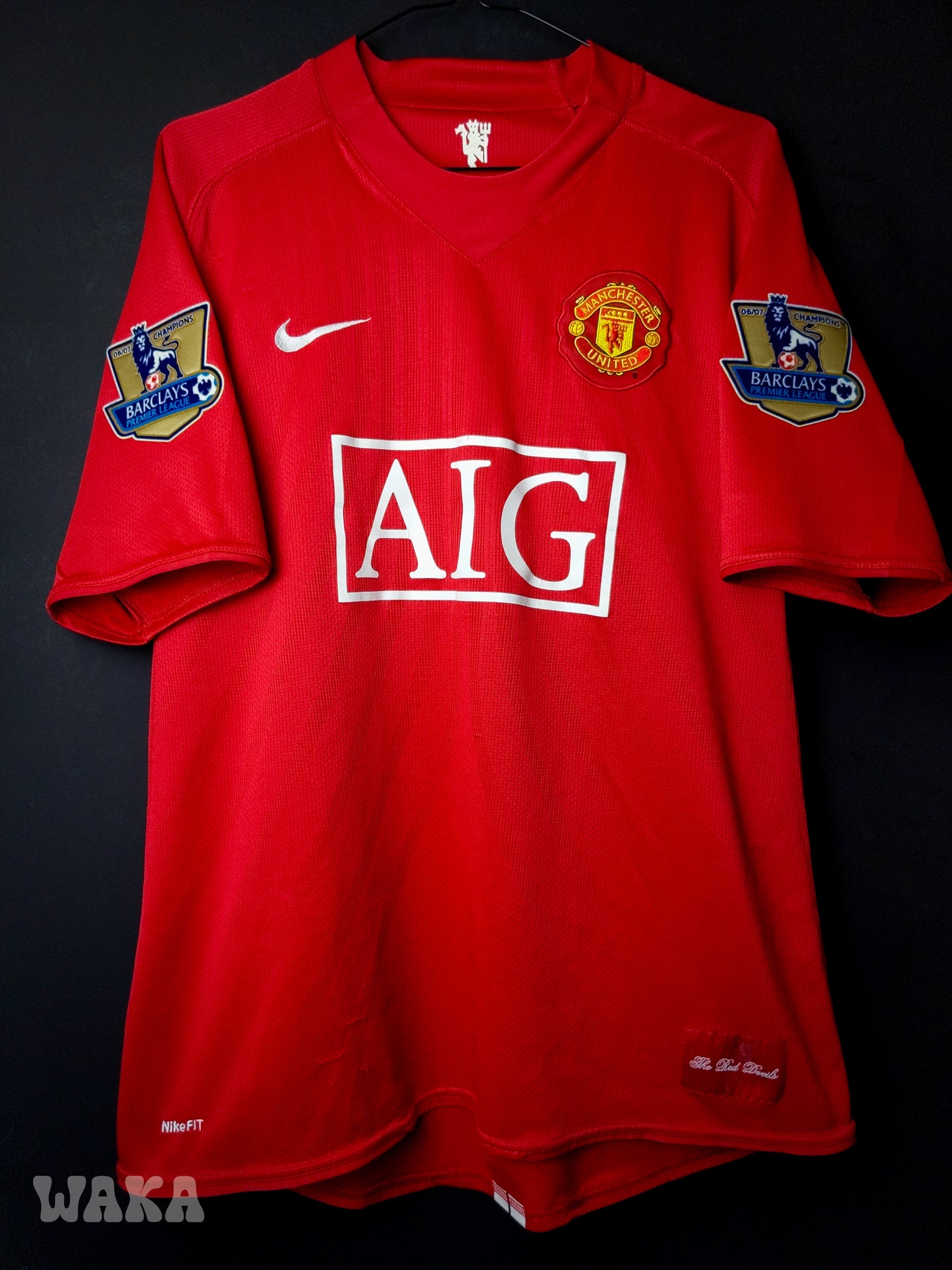 Manchester United 2007/2008/2009 - Cristiano Ronaldo - Home Shirt - L