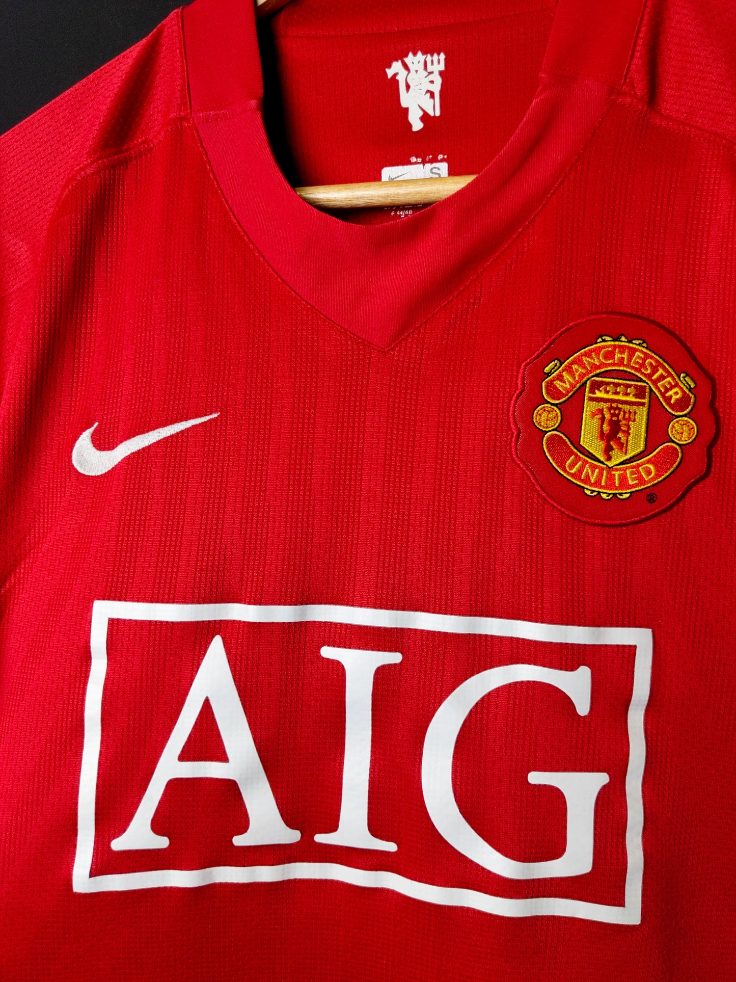 Manchester United 2007/2008/2009 - Cristiano Ronaldo - Home Shirt - S
