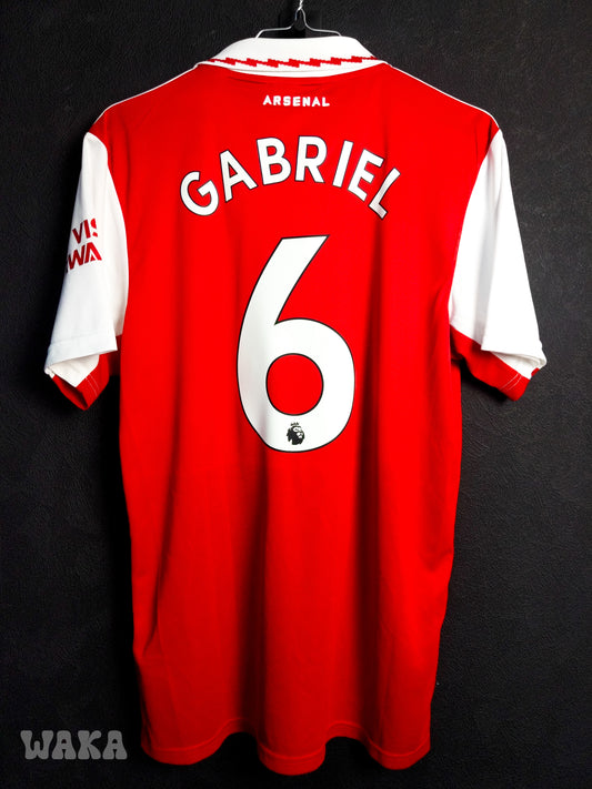 Arsenal 2022/2023 - Gabriel - Home shirt - M