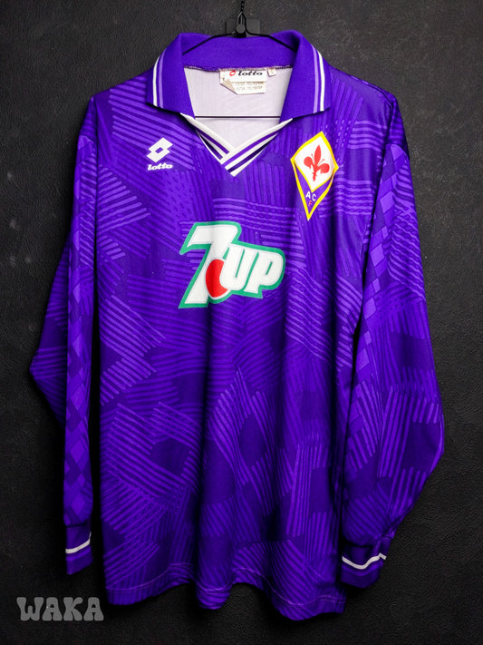 Fiorentina 1992/1993 - Home shirt - S [Longsleeves]
