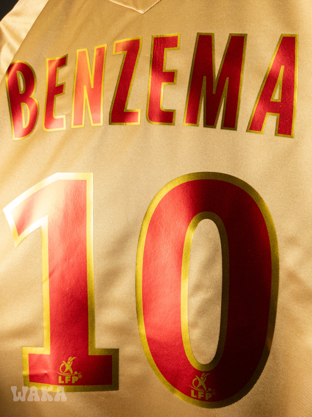 OL Olympique Lyonnais 2007/2008 - Benzema - Away shirt - S
