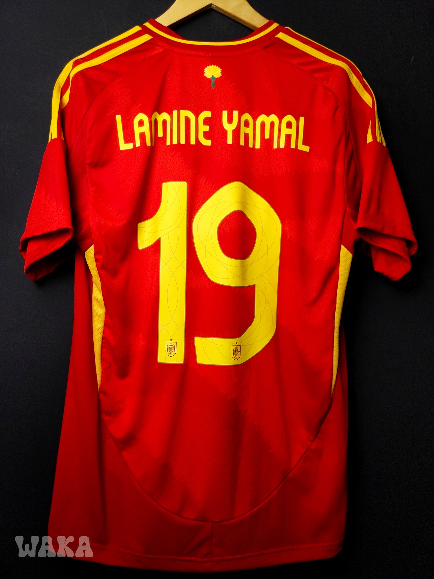 Espagne 2024 - Lamine Yamal - Home shirt - L