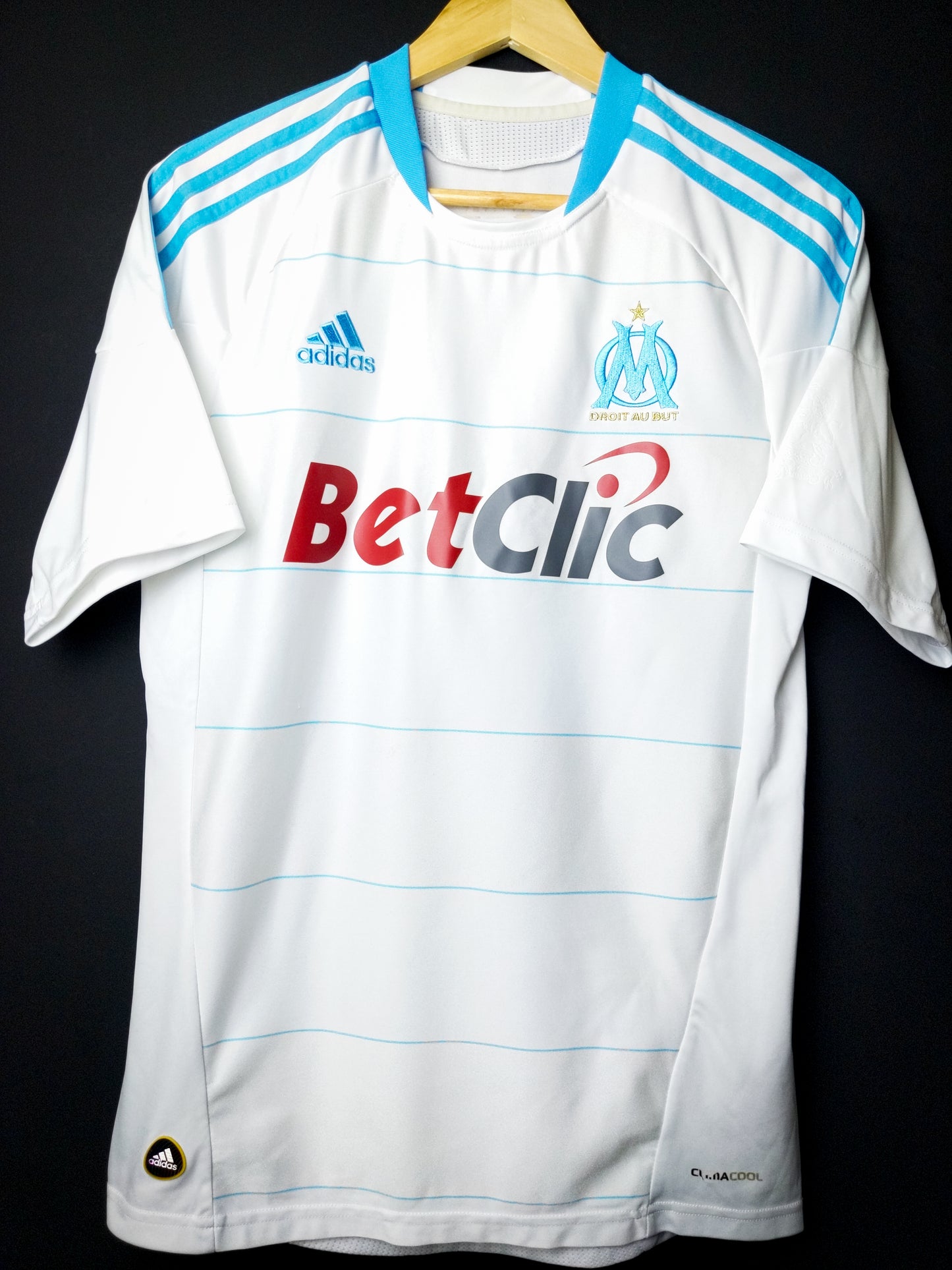 OM Olympique de Marseille 2010/2011 - Lucho - Home shirt - S